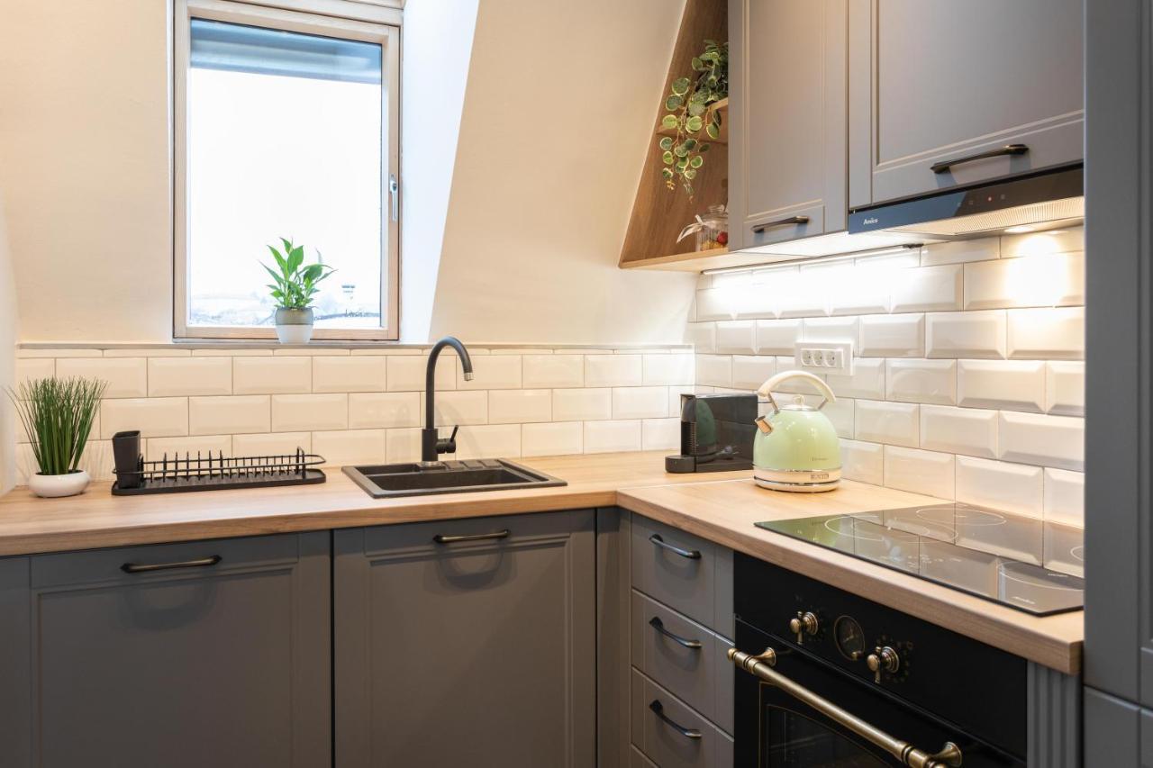 Design 1Bdr Loft Near Kvaternik Square Apartment ซาเกร็บ ภายนอก รูปภาพ